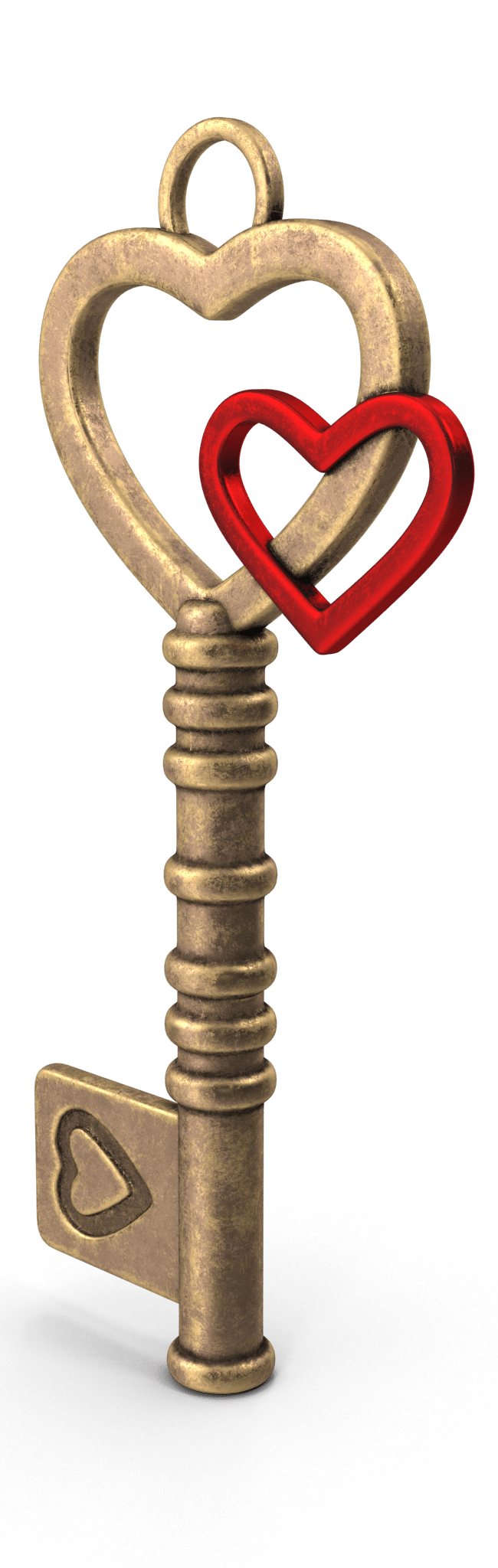 Heart key.H03.2k